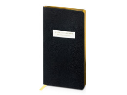 Bruno Visconti Еженедельник недатированный А6 "Black" с нашивкой, черный