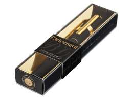 Bruno Visconti Ручка пластиковая шариковая "Parliament", 0,7 мм, синие чернила, черный/золотистый