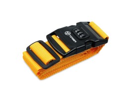 Torber Ремень для чемодана Torber, желтый, 182 х 5 см