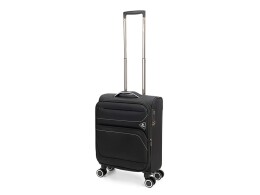 Torber Чемодан TORBER НЕРО, чёрный, переработанный ПЭТ, 40 х 20 х 55 см, 37 л