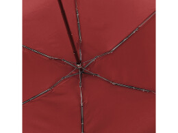 Torber Зонт складной женский TORBER, механика, 5 сложений, красный, каркас алюминий, эпонж, пластиковая ручка, диаметр 91 см