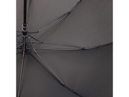 Torber Зонт трость мужской TORBER, полуавтомат, черный, каркас файбергласс, эпонж, пластиковая ручка, диаметр 120 см