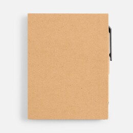 Разное Мини-блокнот Eco Light с ручкой с черными элементами, ver.2