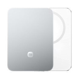 Xiaomi Внешний аккумулятор UltraThin Magnetic Power Bank 5000 15 Вт, c CCC сертификацией, серебристый