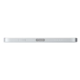 Xiaomi Внешний аккумулятор UltraThin Magnetic Power Bank 5000 15 Вт, c CCC сертификацией, серебристый