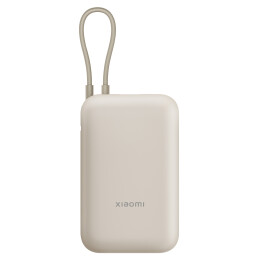Xiaomi Внешний аккумулятор со встроенным кабелем 22.5W Xiaomi Power Bank 10000mAh (Integrated Cable) Tan GL