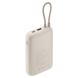 Xiaomi Внешний аккумулятор со встроенным кабелем 22.5W Xiaomi Power Bank 10000mAh (Integrated Cable) Tan GL