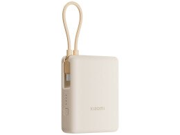 Xiaomi Внешний аккумулятор со встроенным кабелем Xiaomi Power Bank 10000mAh (Integrated Cable) Tan GL
