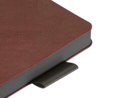 Bruno Visconti Ежедневник А5 датированный "Boston" 2026, бордовый с серым обрезом