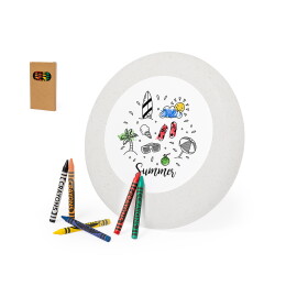 mid-oceangift Фрисби-раскраска "Лето"