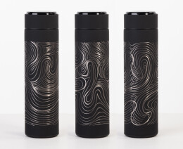 SOFTOUCH Термос "Бостон next" 500 мл с нанесением "Абстракция #1", soft touch