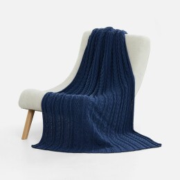 teplo Плед Eloisa, деним