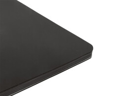 Lettertone Блокнот "Audrey" А5 на сшивке в гибкой обложке софт-тач, черный