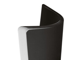 Lettertone Блокнот "Audrey" А5 на сшивке в гибкой обложке софт-тач, черный