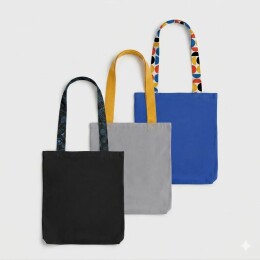 Разное Шопер-конструктор Bolsa с широкими ручками с полноцветной печатью