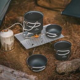 Naturehike Набор посуды Naturehike NH18T018-G, серый