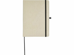 Разное Блокнот в твердом переплете Tutico из органического хлопка, натуральный/черный