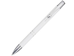 Разное Шариковая ручка Moneta из переработанного алюминия (черные чернила) - Белый