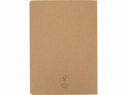 Разное Slyk блокнот на сшивке из крафт-бумаги формата А5 с линованными страницами, натуральный