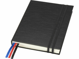 Разное Блокнот Alder формата A5 в твердой обложке, черный