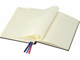 Разное Блокнот Alder формата A5 в твердой обложке, черный