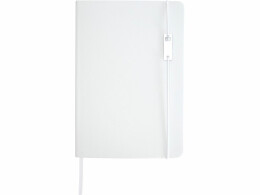 Luxe Набор Legato Elegance из блокнота формата А5 в твердой обложке и ручки-роллера, белый/белый