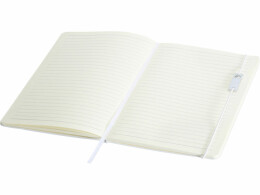 Luxe Набор Legato Elegance из блокнота формата А5 в твердой обложке и ручки-роллера, белый/белый