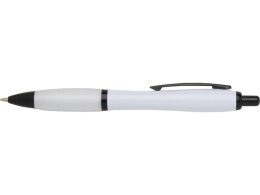Разное Nash шариковая ручка из переработанного пластика с черной отделкой (черные чернила) - Белый