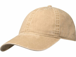 Elevate Графтон 6-панельная промытая кепка, бежевый