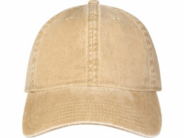 Elevate Графтон 6-панельная промытая кепка, бежевый