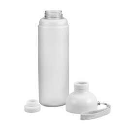 Happy gifts Бутылка для воды PASEO, 600 мл; белая, пластик