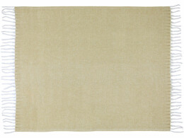 Разное Долли плед из переработанного материала GRS, бежевый