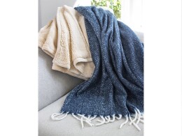 Разное Долли плед из переработанного материала GRS, бежевый