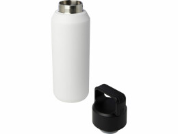 Разное Бутылка для воды с вакуумной изоляцией Astra/Астра объемом 600 мл из меди и переработанной нержавеющей стали, сертифицированной по стандарту RCS, белый