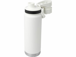 Разное Бутылка для воды с вакуумной изоляцией Fortis/Фортис объемом 700 мл из меди и переработанной нержавеющей стали, сертифицированной по стандарту RCS, белый