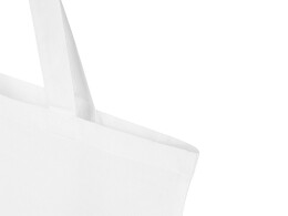 Разное Мадрас Блэнд эко-сумка из переработанного хлопка GRS плотностью 140 г/м² объемом 7 л - Белый