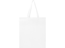 Разное Экосил эко-сумка с ластовицей из нетканого материала, переработанного по стандарту GRS, объемом 12 л, белый