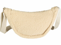 Разное Шерпа поясная сумка из переработанной шерпы GRS объемом 3 л, бежевый