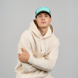 Atlantis Бейсболка RAPPER COTTON-S, 5 клиньев, пластиковая застёжка