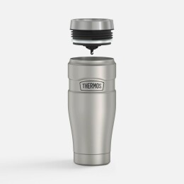 Thermos Термокружка King 470, серебристая (стальная)