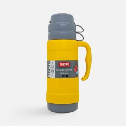 Thermos Термос со стеклянной колбой Picnic 1000, желтый