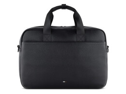 bugatti Портфель мужской BUGATTI РИКО | RICO, черный, полиуретан, 40 x 10 x 28,5 см