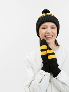 teplo Варежки Winwear, черные