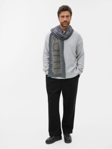 Разное Шарф Denim XXL на заказ, полушерсть
