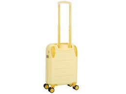 Torber Чемодан TORBER В Отпуск, желтый, ABS-пластик, 36 х 22 х 55 см, 31 л, 2,4 кг