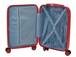 Torber Чемодан TORBER В Отпуск, красный, ABS-пластик, 37 х 25 х 56,5 см, 36 л, 2,5 кг