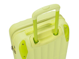 Torber Чемодан TORBER В Отпуск, салатовый, ABS-пластик, 39,5 х 23 х 60 см, 42 л, 2,6 кг