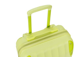 Torber Чемодан TORBER В Отпуск, салатовый, ABS-пластик, 39,5 х 23 х 60 см, 42 л, 2,6 кг
