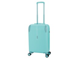 Torber Чемодан TORBER В Отпуск, бирюзовый, ABS-пластик, 41 х 25 х 61 см, 48 л, 2,7 кг
