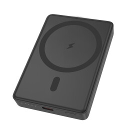 Bizzon Универсальный аккумулятор MAGIX Pro 10 (10000мАч) с быстрой и беспроводной зарядкой, черный